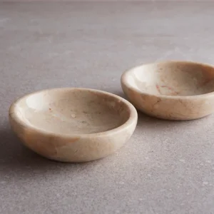 Marble Sauce Dish (Cream)（大理石酱盘（奶油））